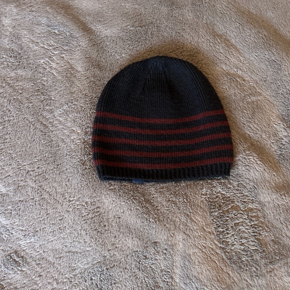 Tommy Hilfiger vintage red and navy blue beanie - Picture 2 of 3
